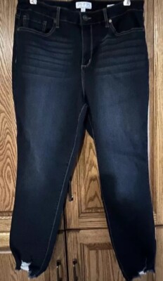 Sofia Jeans Women's Rosa Curvy High Rise Ankle Stretchy Medium Wash Jeans Sz 12
