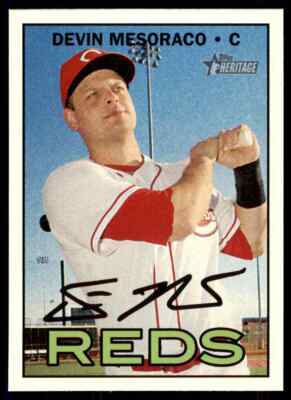 2016 Topps Heritage HN Devin Mesoraco #601 Cincinnati Reds