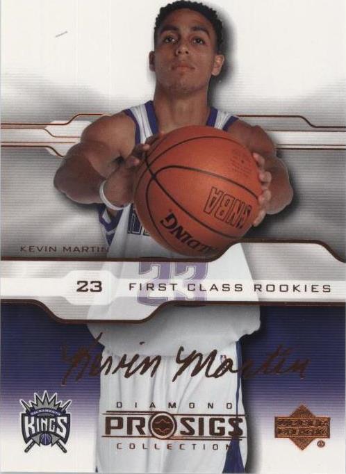 2004-05 Upper Deck Pro Sigs Diamond Collection - Kevin Martin #116 - 1 of 2