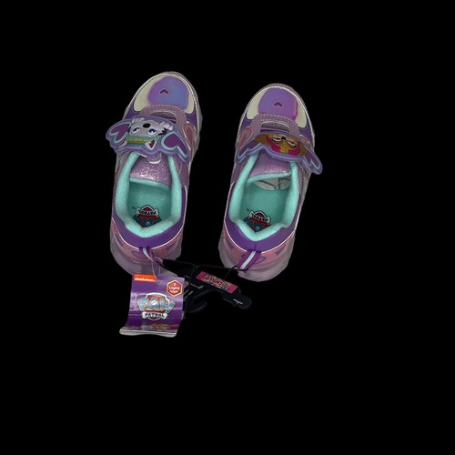 Nickelodeon, Paw Patrol Girls w/ two red lights Sneakers sz 8-10-11 purple - 第 12/12 張圖片