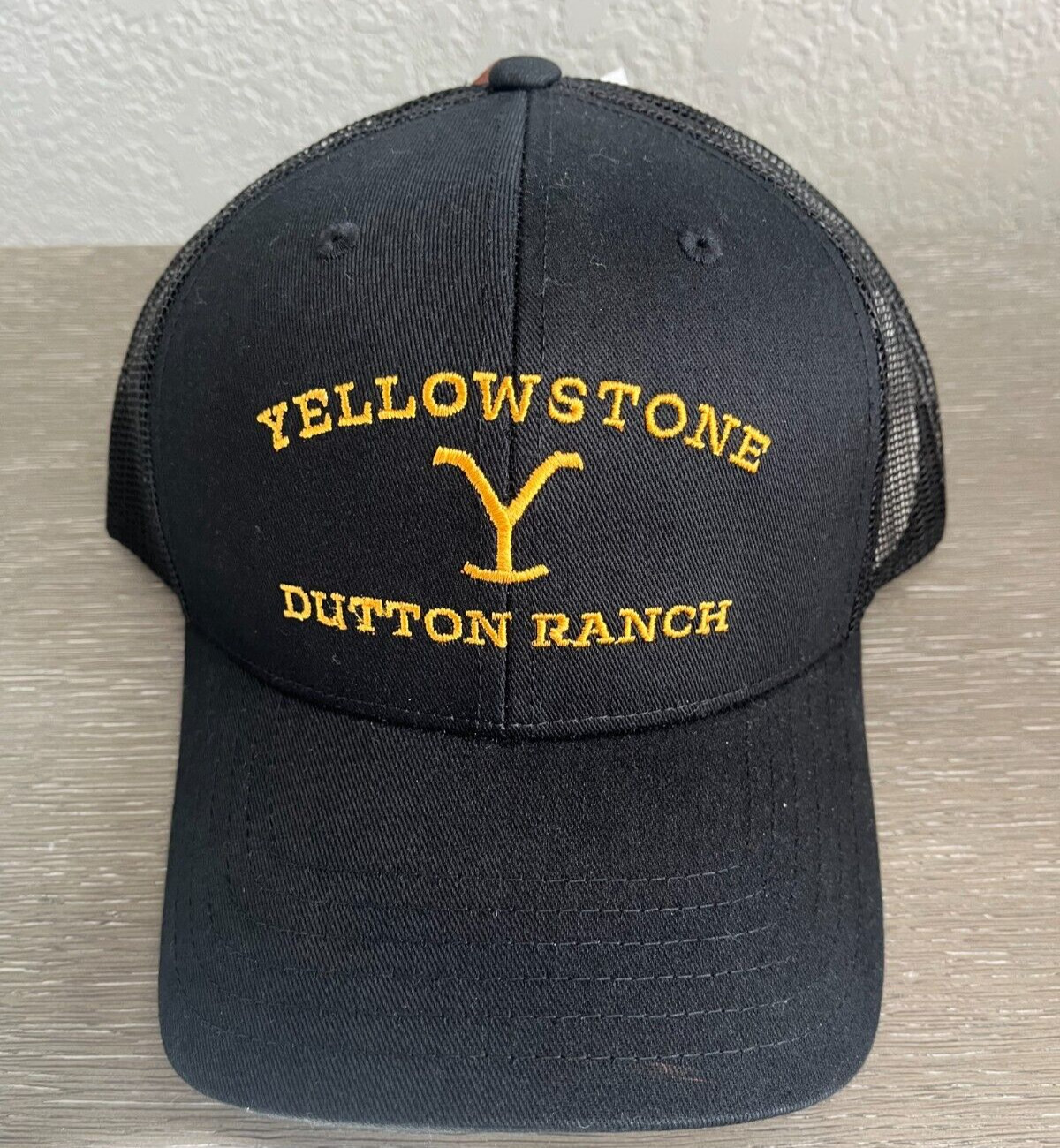 Yellowstone Dutton Ranch Officially Licensed Black Snapback Trucker Hat
