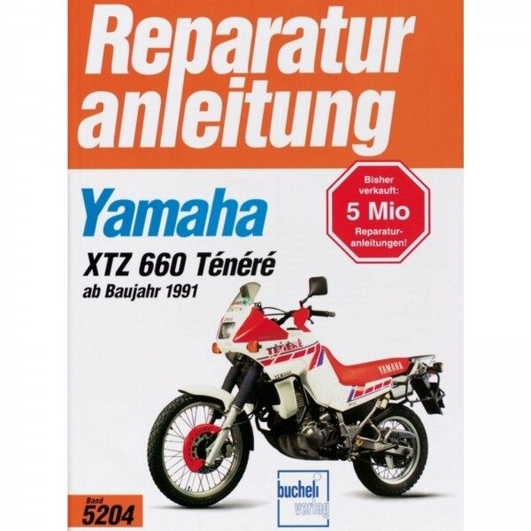 Thumbnail - Yamaha Xtz 660 Tenere (1991-1999) Reparaturanleitung Bucheli Verlag
