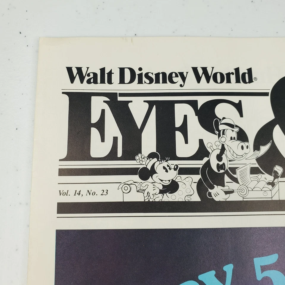 Disney Eyes & Ears exclusivo miembro del reparto febrero 1984 Goofy y Clarabelle Foto 3 de 4