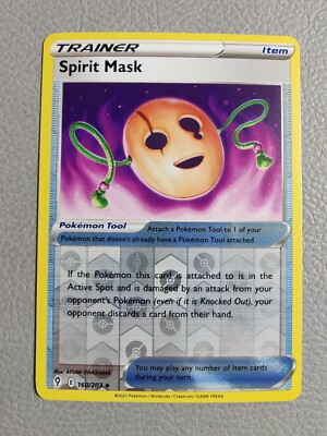 Spirit Mask Reverse Holo | NM/M | SWSH Evolving Skies 160/203 | Pokemon
