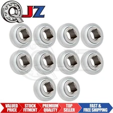 [Qty.10] W208PPB5 Agricultural Square-Bore Bearing [1-1/8" Bore x 3.14"x 1.438"]
