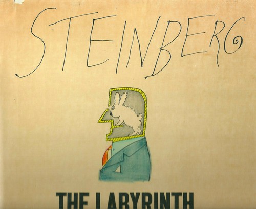 STEINBERG "THE LABYRINTH" 1960 1ST ED HC/DJ VG/F 100'S OF AMAZING ART CARTOONS - 第 1/1 張圖片