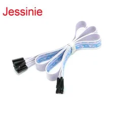 Jessinie 10P Dupont Cable 60CM Female to Female Jumper Wires