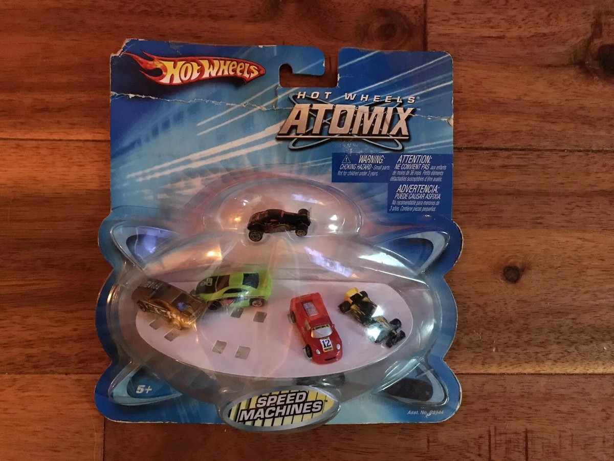 Hot Wheels Atomix Speed Machines - New In Package - Mattel 2004