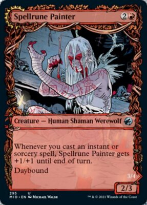 MTG SPELLRUNE PAINTER FOIL EXC - MAGIC RUNE MALERIN - MID X EN - MAGIC