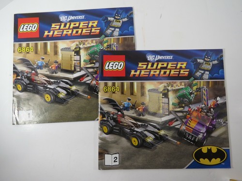 8 Lego Instruction Manual Guide Books Marvel Superheroes Booklet LEGO Lot A6331 - Picture 2 of 6