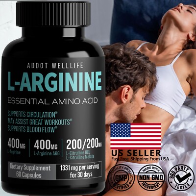 L Arginine, L citrulline - Libido, Performance, Stamina, Energy