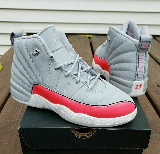 jordan 12 grey kids