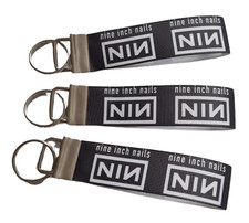 Nine Inch Nails NIN Metal Music Heavy Rock Alt Keyring Key Fob Handmade Fun Gift