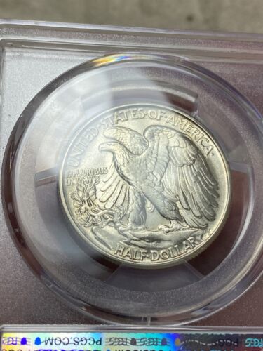 1944-P Walking Liberty Half PCGS MS65 Nice Example - (B) - Picture 7 of 8