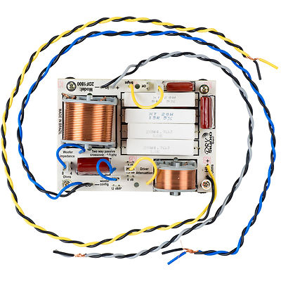 PRV Audio 2DF1800 Two-Way Crossover Board 1,800 Hz with Sele