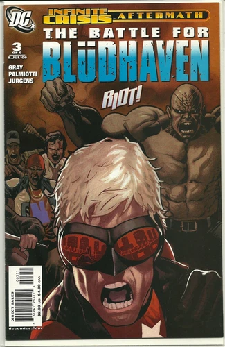DC COMICS THE BATTLE FOR BLUDHAVEN #3! NM! INFINITE CRISIS AFTERMATH!
