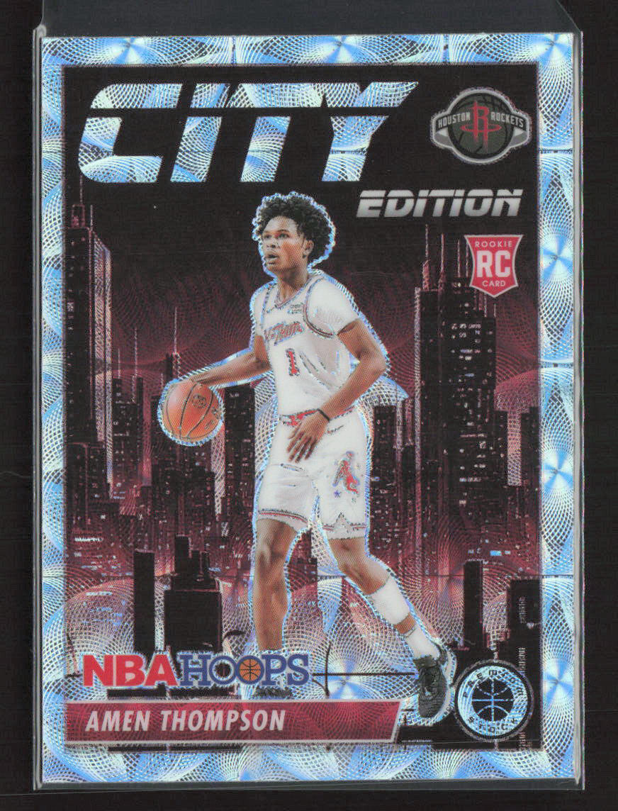 2023-24 Hoops Premium Stock Prizm Scope City Edition #14 Amen Thompson
