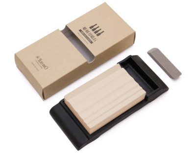 Suehiro Wood Carving Handmesser Wetzstein mit Griff: Finishing Grit 3000