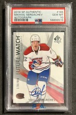 16/17 Spa Future Watch Auto Mikhail Sergachev 170/999 Rookie PSA 10