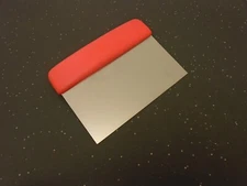 Dexter USA Red Handle 6" Dough Cutter Bench Scraper S196 Stainless Factory2nd