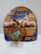 TAKARA PENNY RACERS PENNY PLANES No.621 LOOP THE LOOP Gray NEW ON CARD