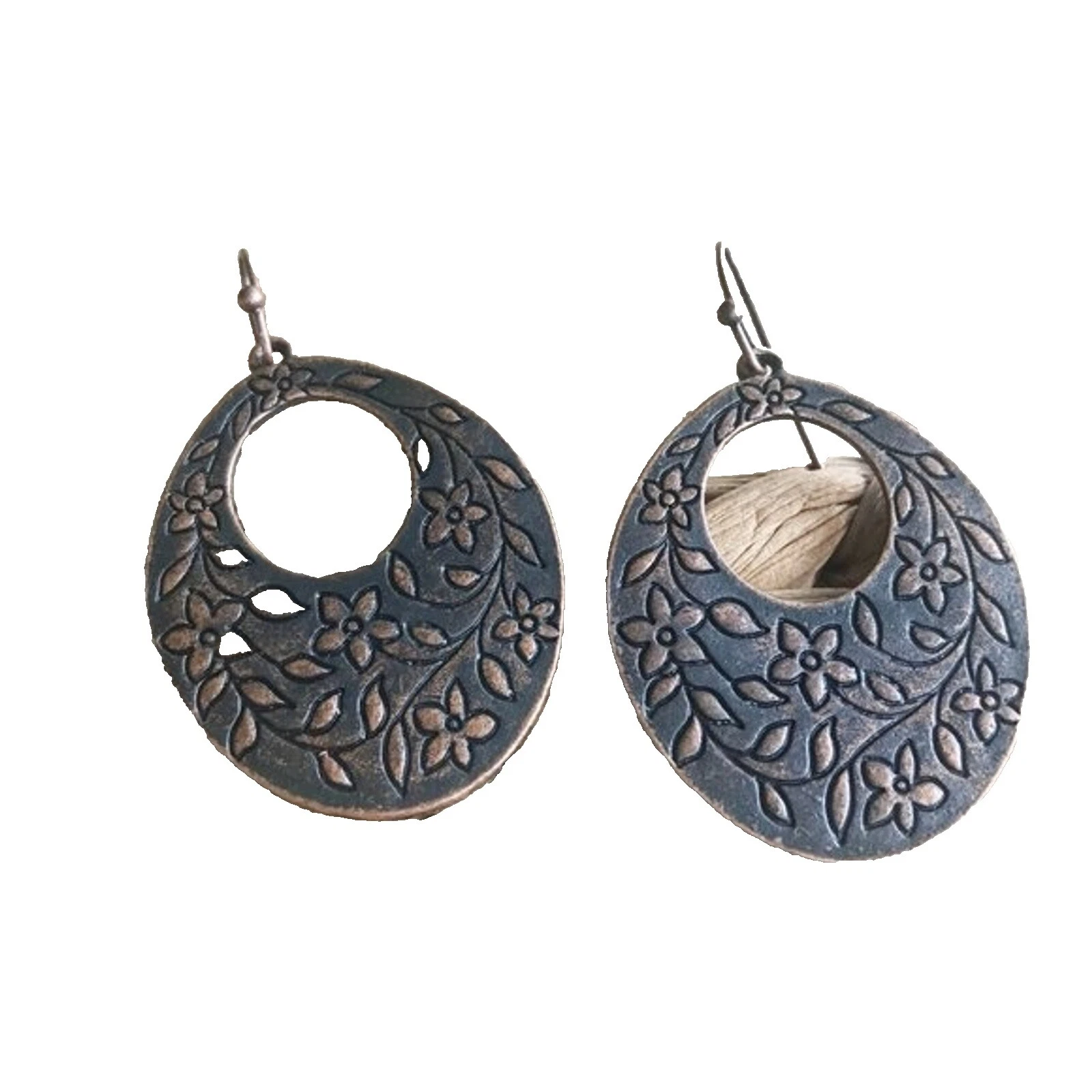 Pendientes de Moda Marrón Bronce