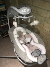 ingenuity dreamcomfort inlighten cradling swing & rocker in townsend