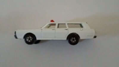 Matchbox Lesney Mercury Police Car RED LIGHT no 55 Superfast 1971