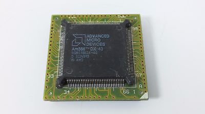 AMD Am386 Dx-40 Ng80386dx-40 Vintage 386 40 MHz Processor for sale