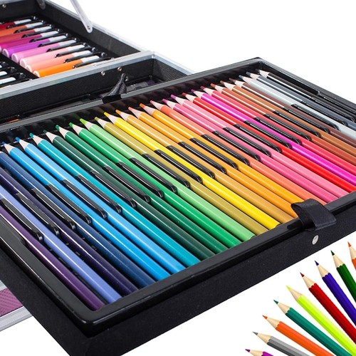 PEBBLE HUG 145 Pcs Art Set Kids Children Colouring Arts & Crafts Case - Picture 9 of 14