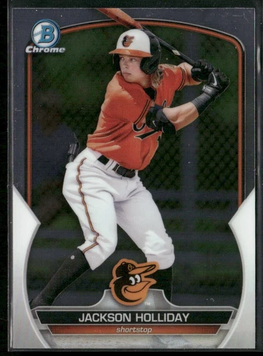 2023 Bowman Chrome Prospect Jackson Holiday #BCP-20 Orioles