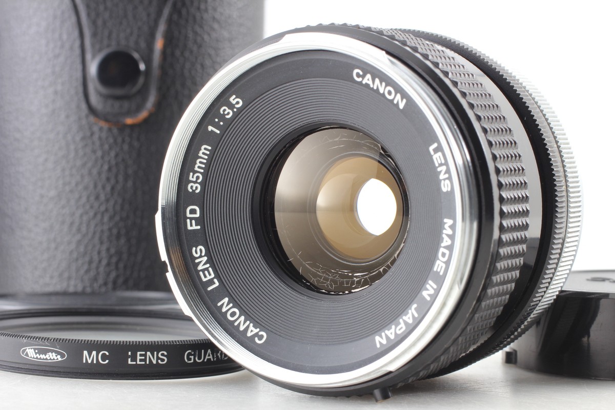 Tested [Near MINT w/ case] Canon FD 35mm f3.5 Wide Angle MF