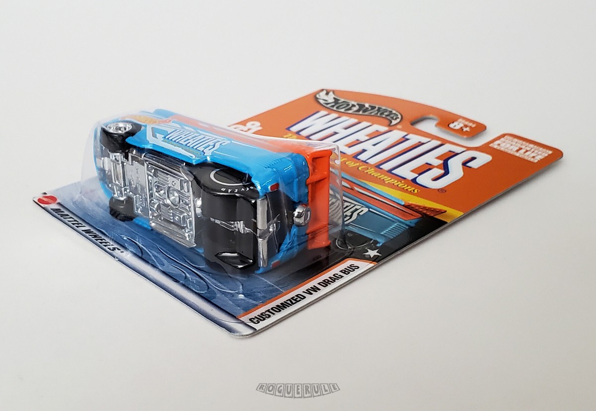 🚦Hot Wheels 2004 VW Drag Bus - General Mills Wheaties Promo