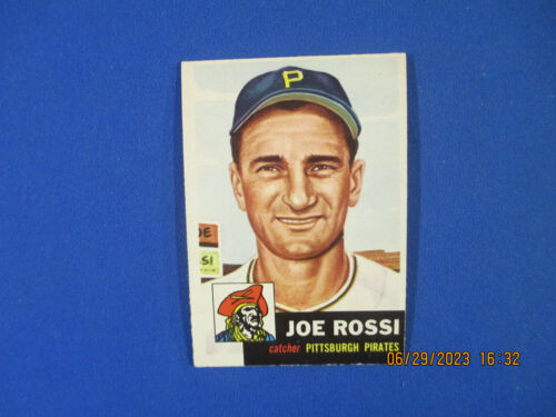 1953 Topps Baseball # 74 Joe Rossi EX-MT - Picture 1 of 2