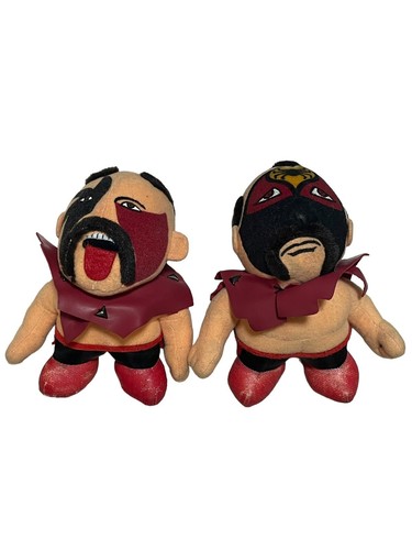 WWF Road Warriors Plush Figure Doll Hawk Animal Legion of Doom LOD WWE Vintage - Picture 2 of 7