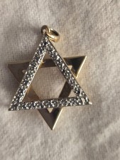 Sterling Silver Star of David Pendant