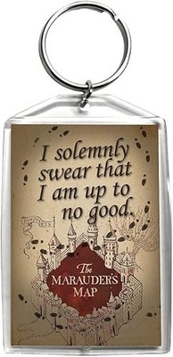 Harry Potter Marauders Map - I Solemnly Swear I'm Up To No Good - Key Chain Ltd