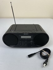 Sony ZS-RS60BT Personal Audio System Boombox USB Bluetooth Recording CD to USB