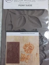 Redesign With Prima Silicone Mold Mould Home Crafts Peony Suede Floral Flower 
