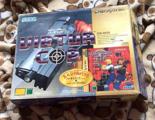 Sega Saturn Virtua Gun JPN. Scatola. Boxed. Senza Gioco