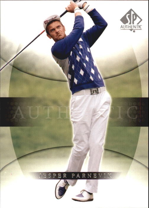 2004 SP Authentic #20 Jesper Parnevik - GOLF