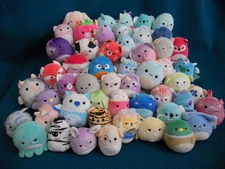 Squishville Squishmallows 53 + 12 Vehicles + 4 Other Accesoriess  Stuffed Toys