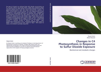 Changes in C4 Photosynthesis in Response to Sulfur Dioxide Exposure Shajrul Amin