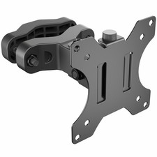 Soporte universal de acero VIVO placa VESA de montaje en poste | Se adapta a pantallas de 13" a 30"