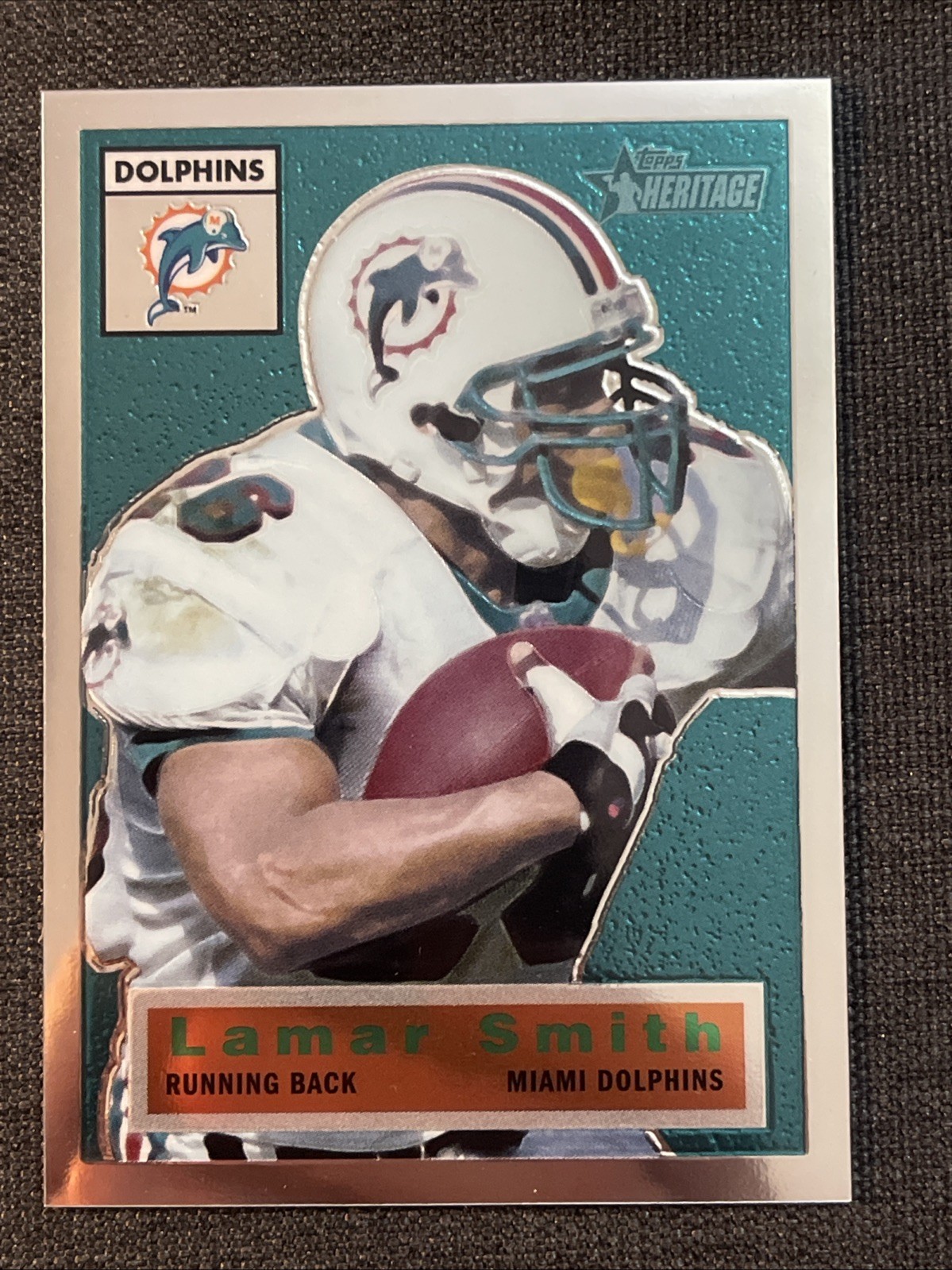 2001 Topps Heritage - Lamar Smith #44 Chrome # 50/556