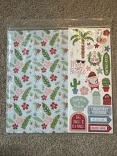 Creative Memories 'Tis the Sea-Sun 12x12 Theme Pack NIP