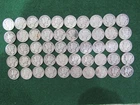 Roll of Mercury Dimes Dated from 1940-1945  - Lot # 30