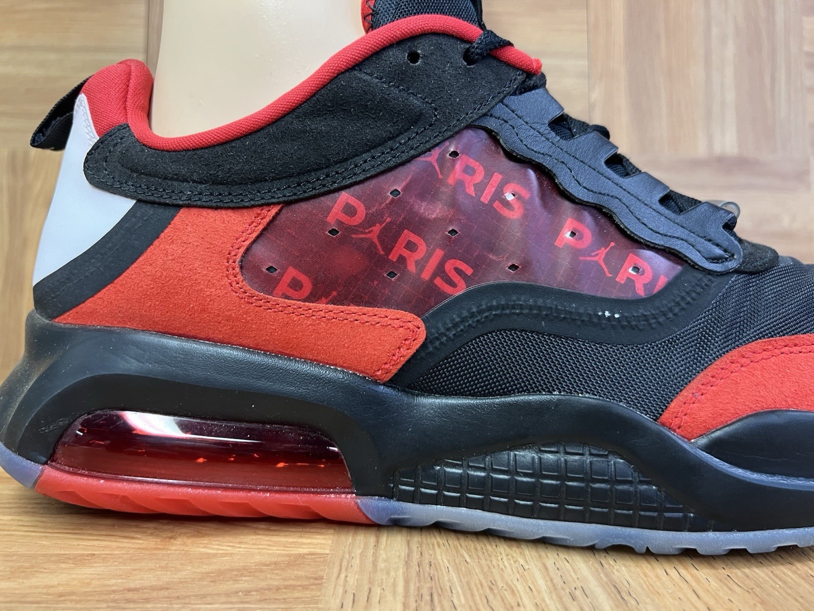 RARE🔥 Sz 13 - Nike Jordan Air Max 200 QS Paris Saint Germaine CV8452-001 PSG image 3