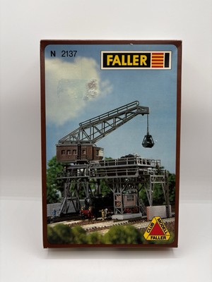 #2137 N Faller Model Coaling Station Building Kit Made In West Germany