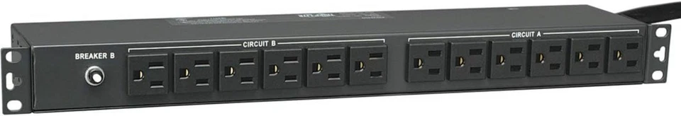 Metal Housing Basic PDU - 30A, 24 Outlets with Dual Circuit Protection - Image 2 of 2